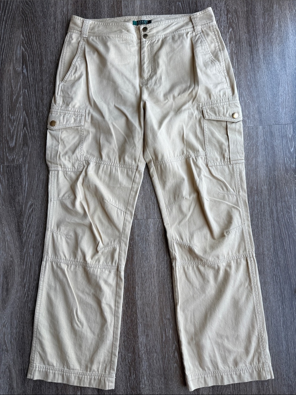 Women’s Lauren Ralph Lauren Khaki Cargo Pants